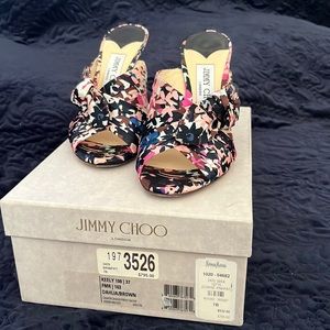 Jimmy Choo Keely 100 Dahlia Brown